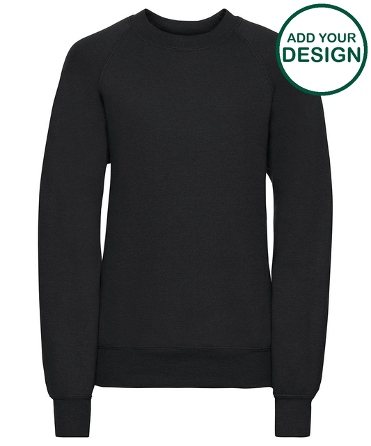 Kids raglan sleeve sweatshirt