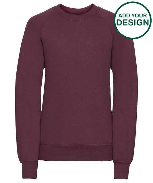 Kids raglan sleeve sweatshirt