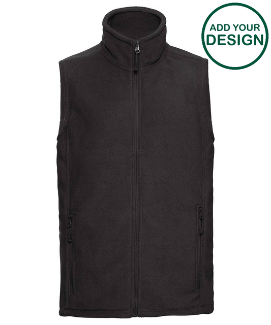Outdoor fleece gilet