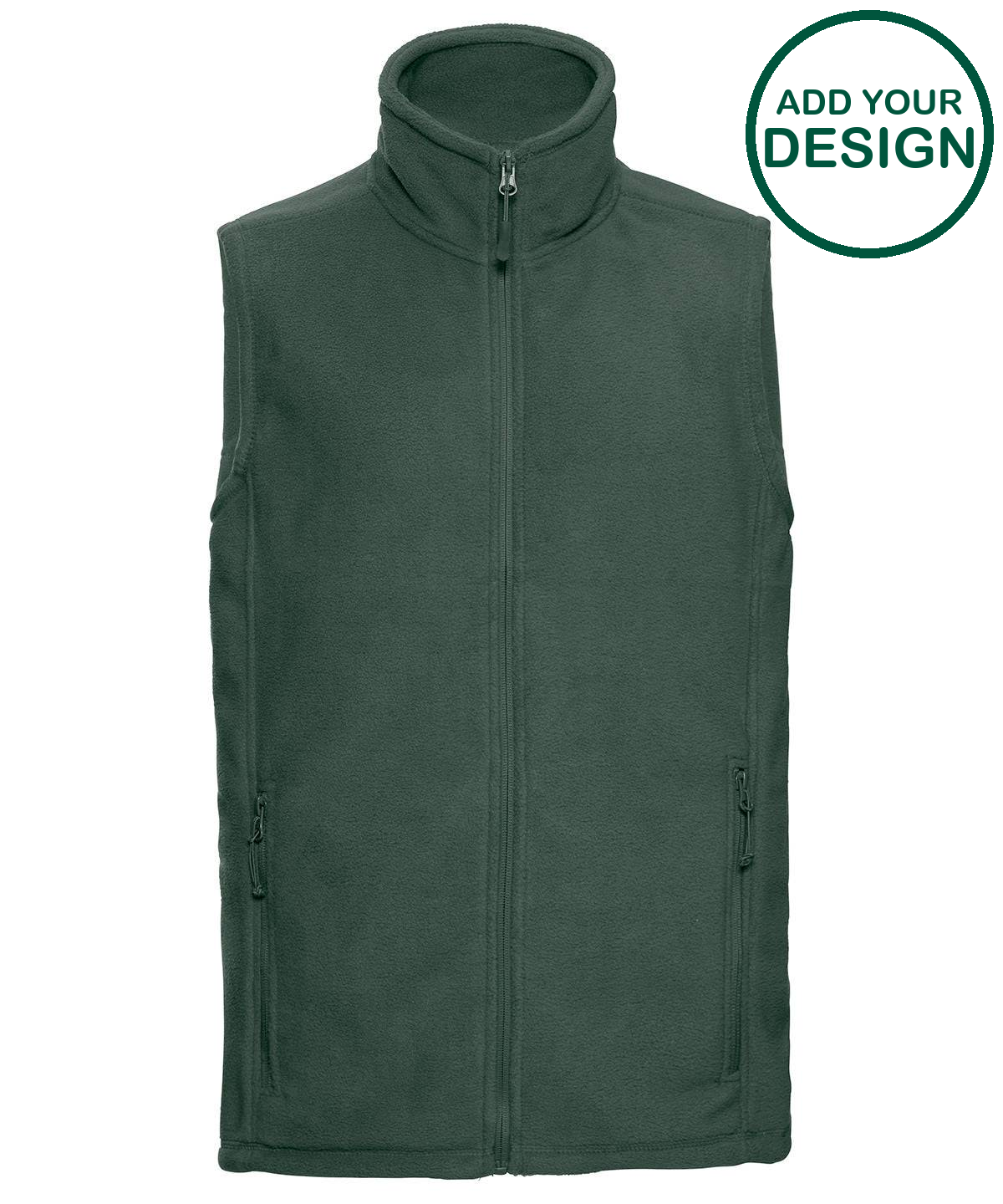 Outdoor fleece gilet