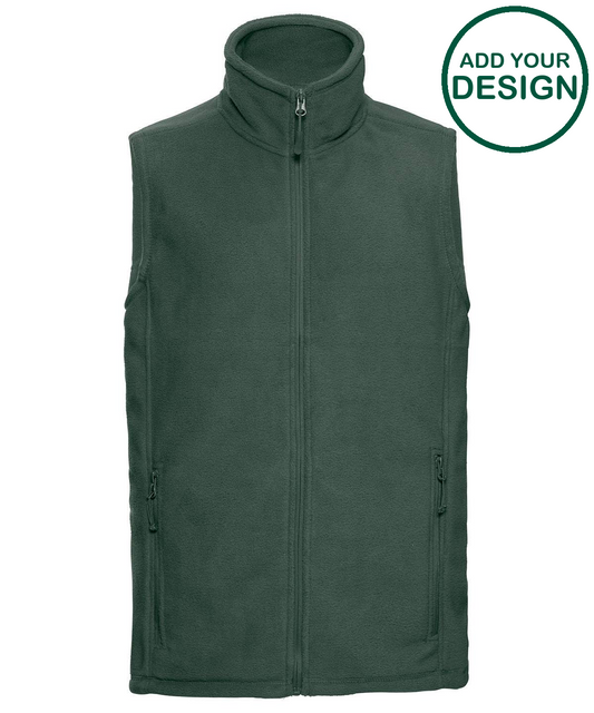 Outdoor fleece gilet