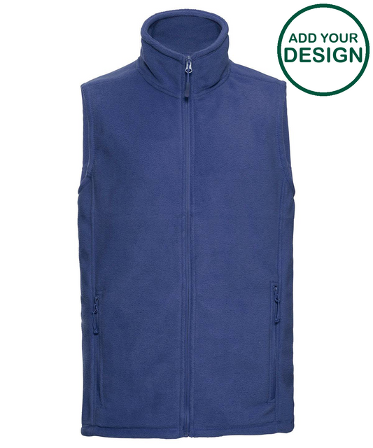 Outdoor fleece gilet