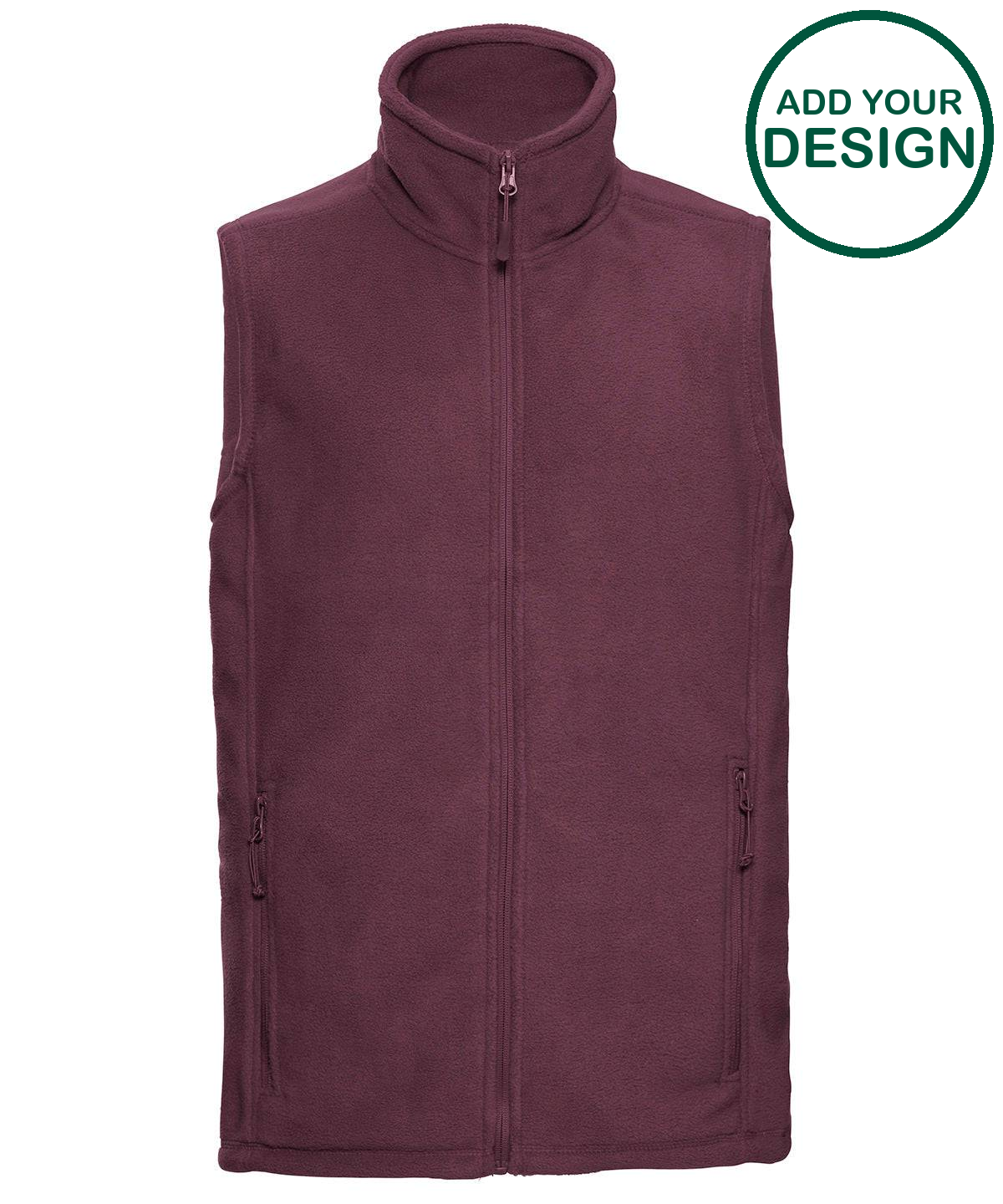 Outdoor fleece gilet