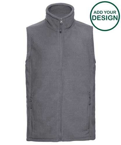 Outdoor fleece gilet