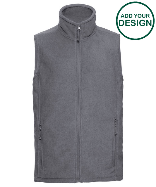 Outdoor fleece gilet