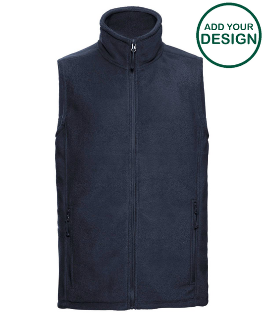 Outdoor fleece gilet