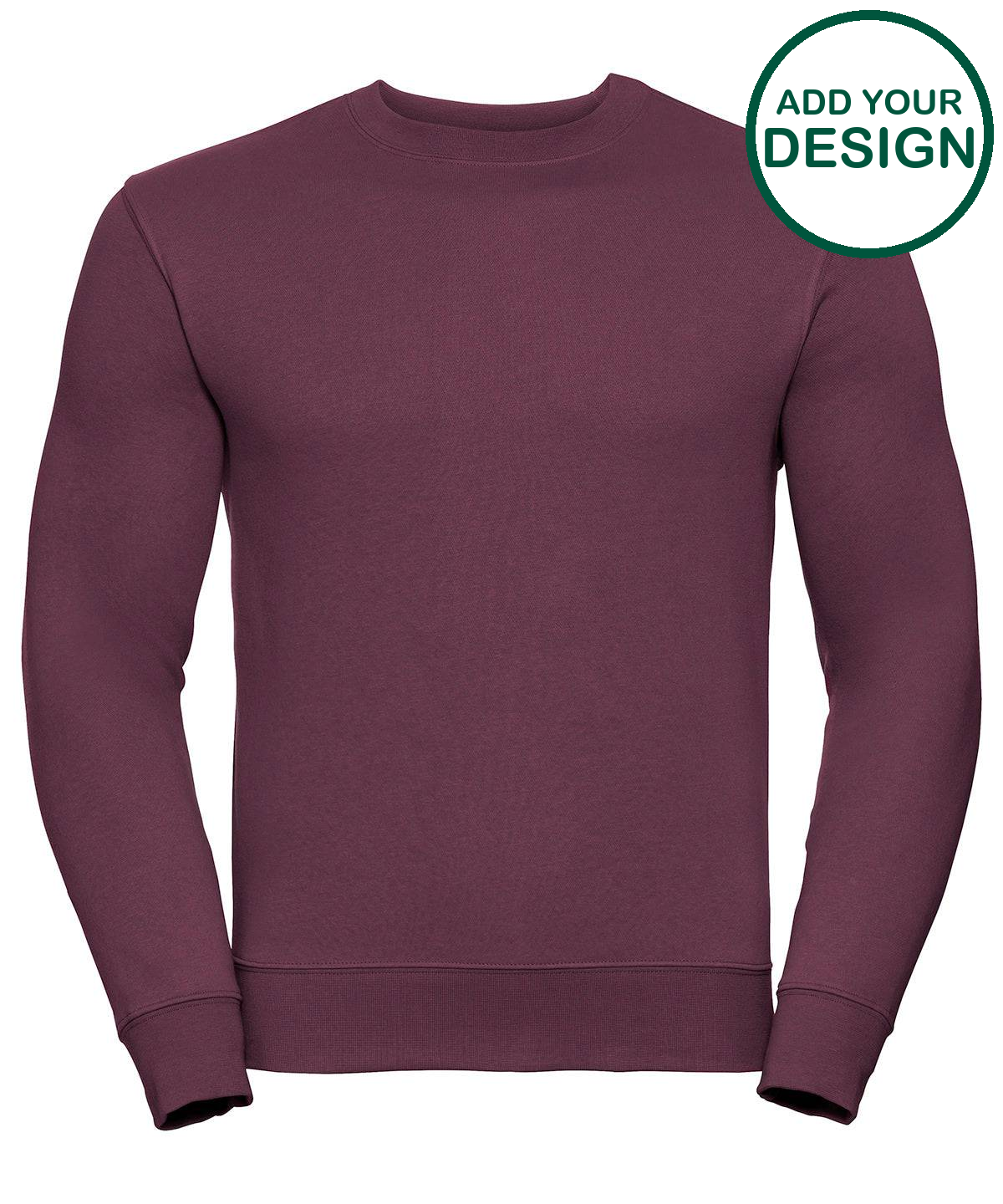 Set-in sleeve sweatshirt