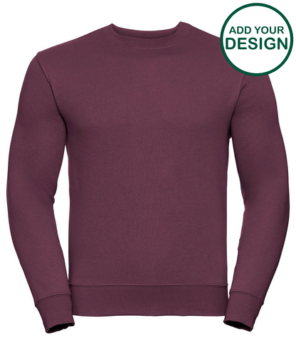 Set-in sleeve sweatshirt