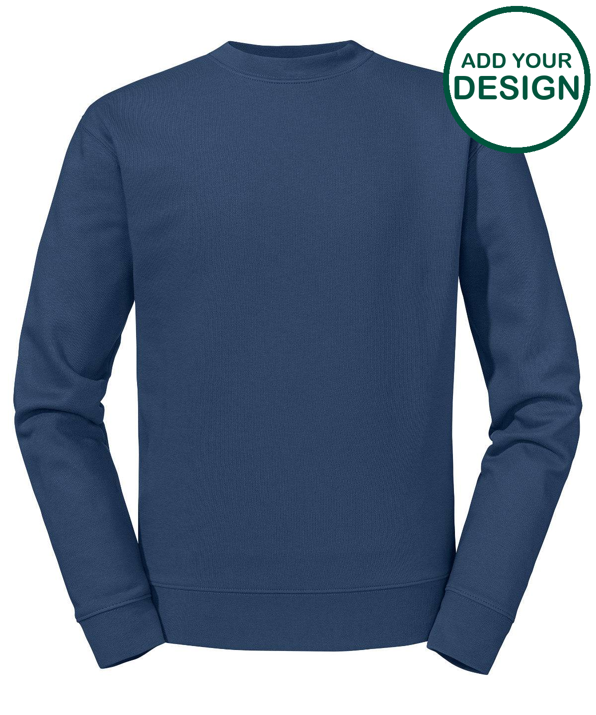 Set-in sleeve sweatshirt