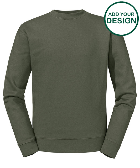 Set-in sleeve sweatshirt