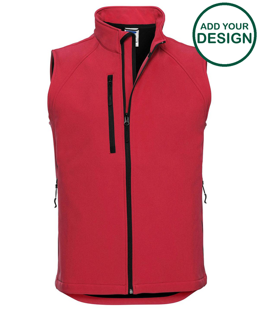 Softshell gilet