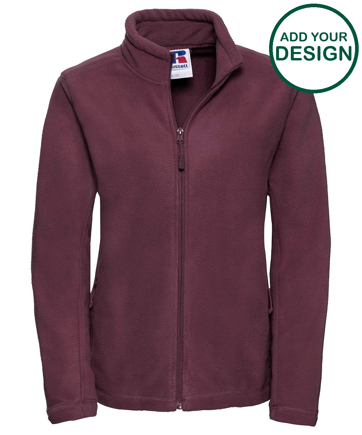 Women's full-zip outdoor fleece