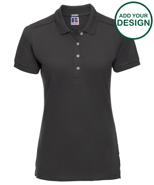 Women's stretch polo