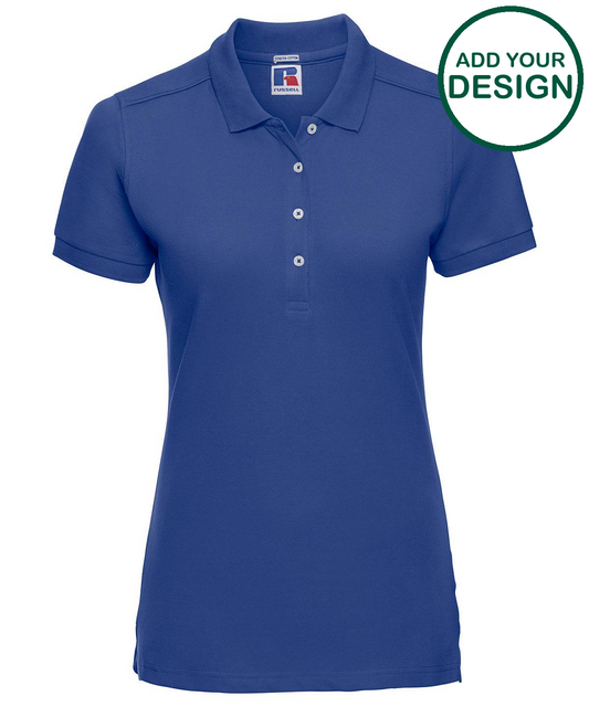 Women's stretch polo