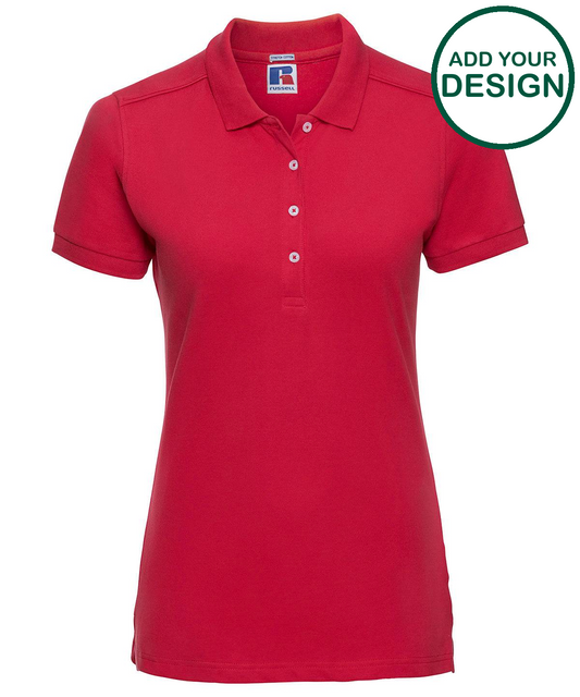Women's stretch polo