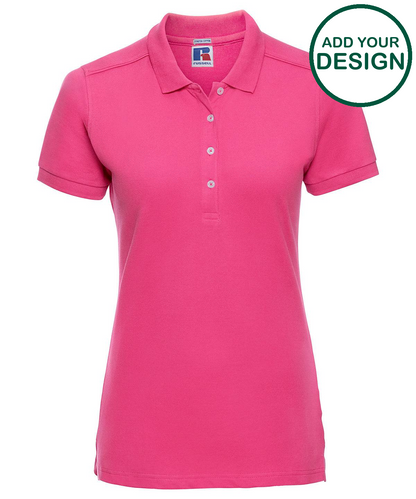 Women's stretch polo