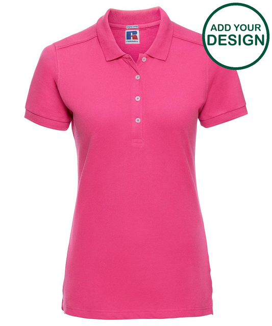 Women's stretch polo