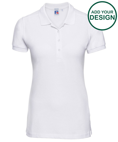 Women's stretch polo
