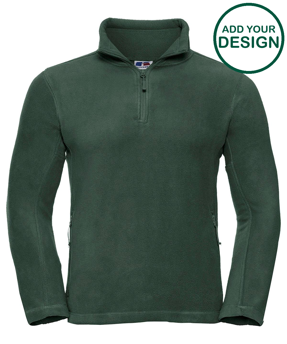 ¼-zip outdoor fleece
