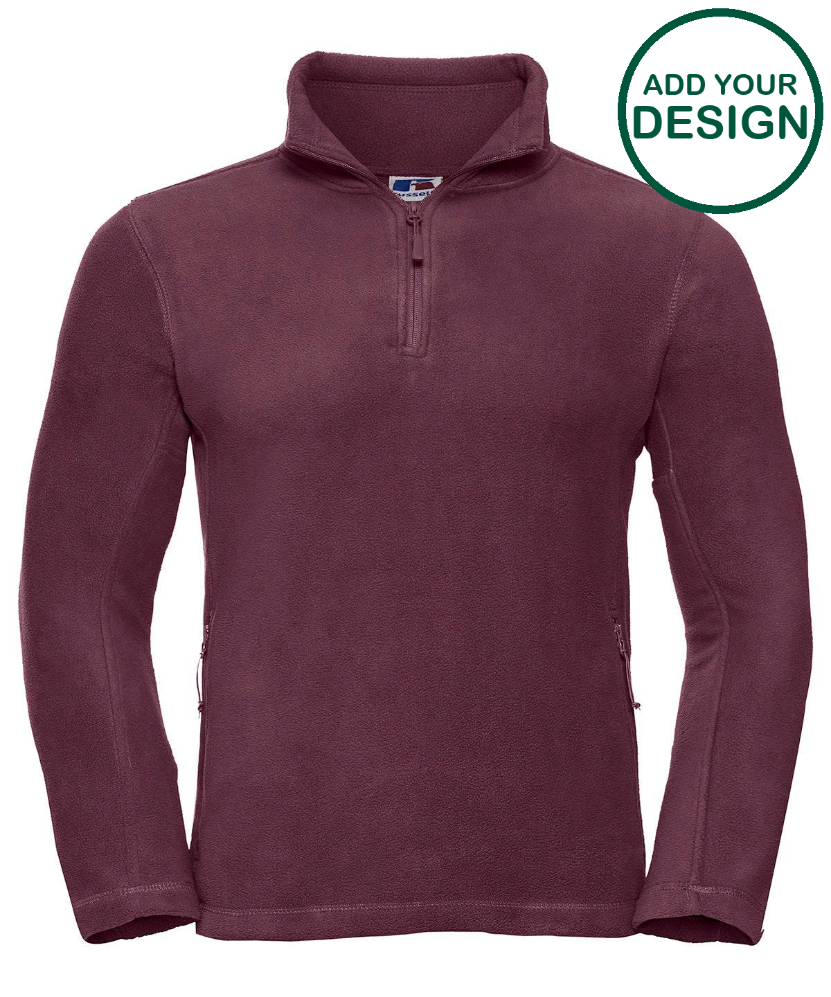 ¼-zip outdoor fleece