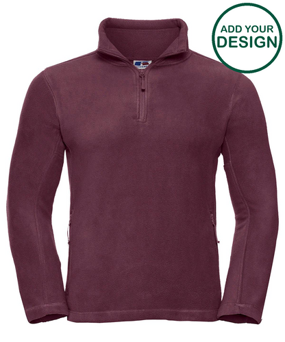 ¼-zip outdoor fleece
