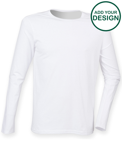 Feel good long sleeved stretch t-shirt