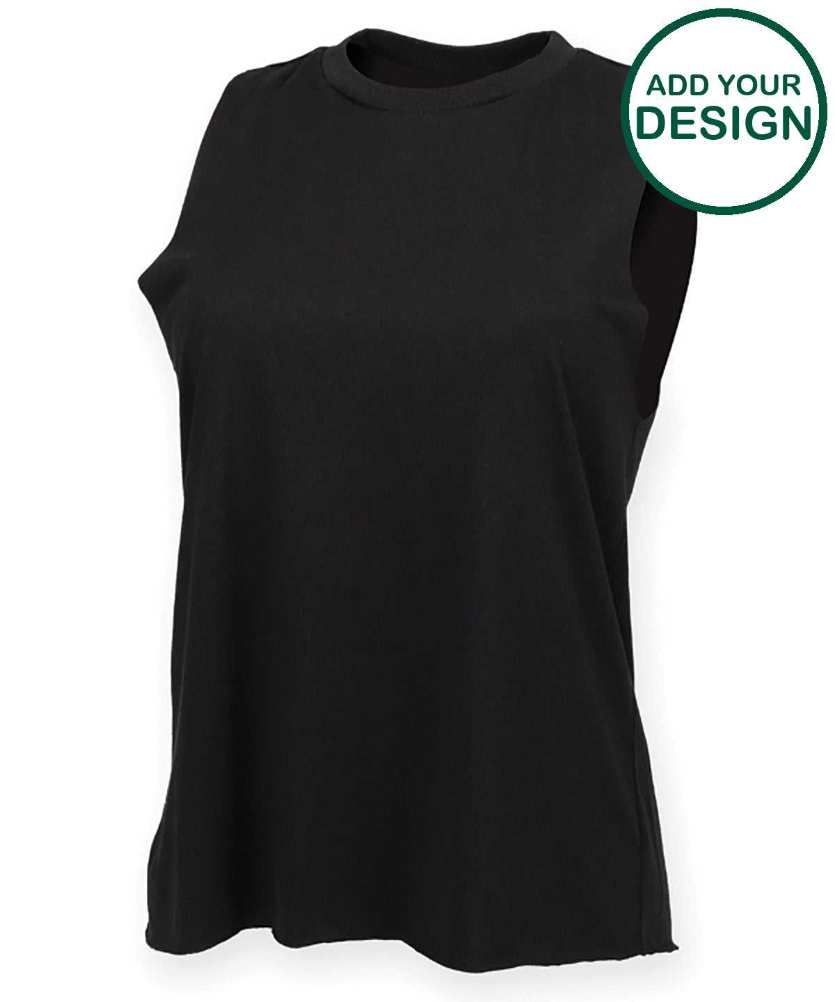 High neck vest
