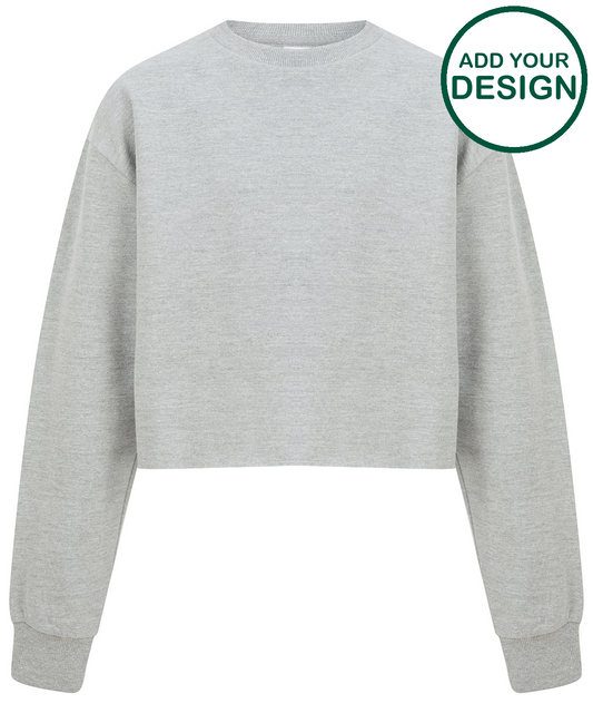 Kids cropped slounge sweat