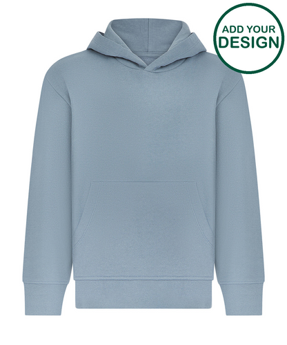 Kids sustainable fashion hoodie