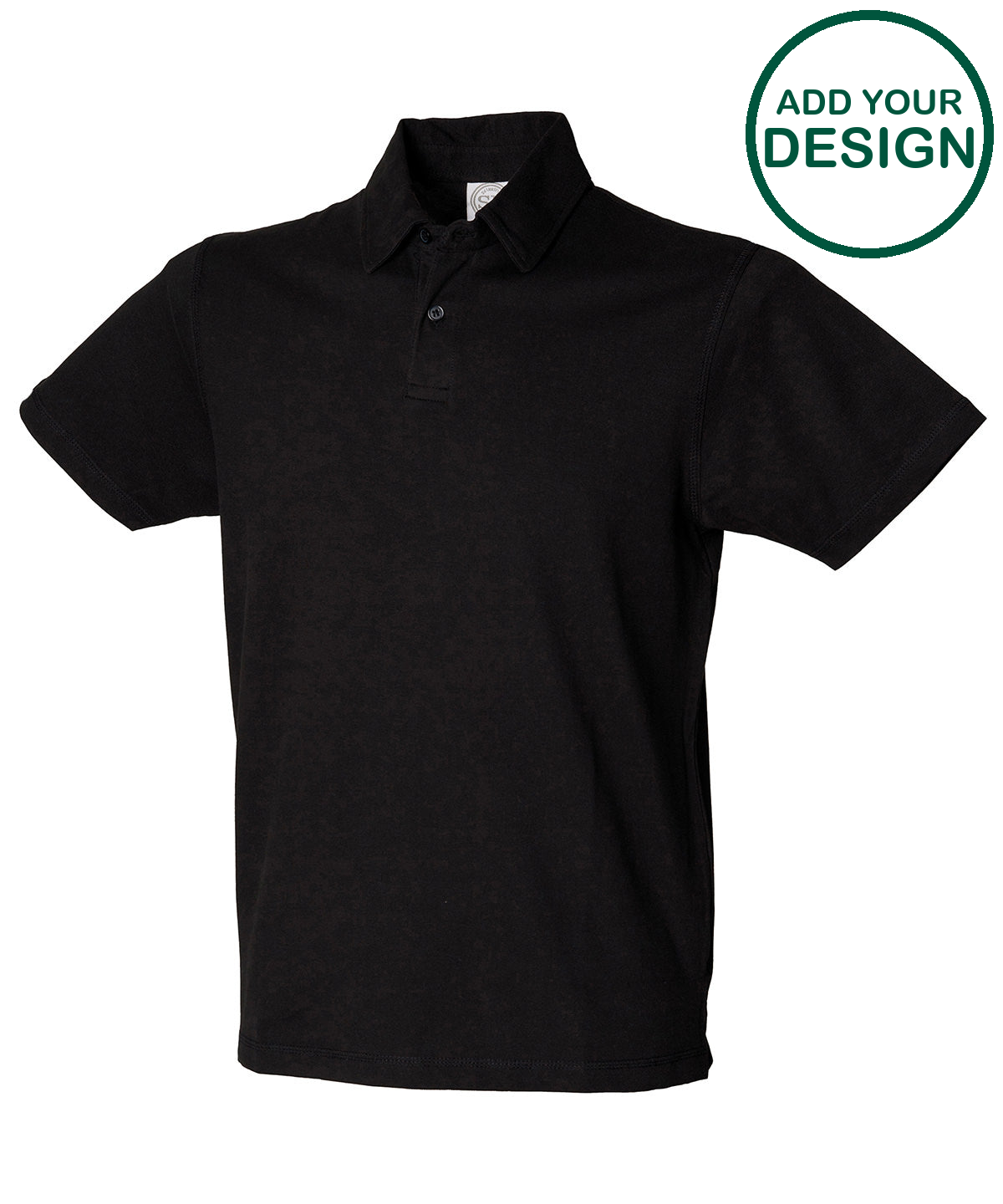 Short sleeve stretch polo