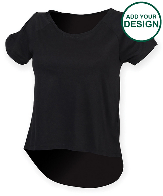 T-shirt with drop detail