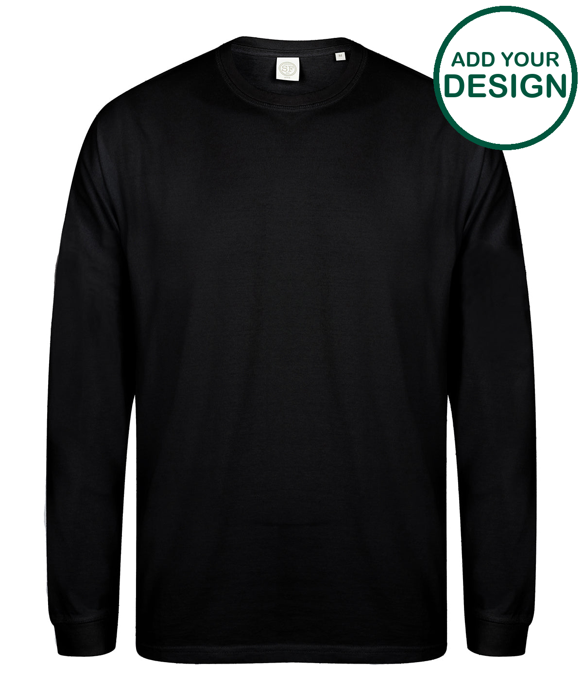 Unisex drop shoulder slogan top