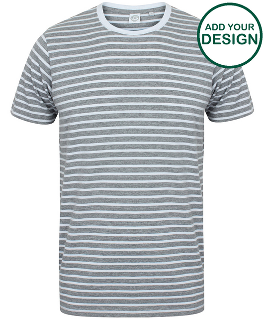 Unisex striped T