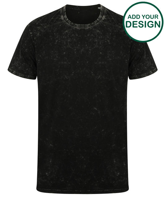 Unisex washed band T