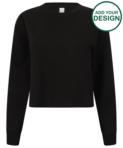 Women's cropped slounge sweat