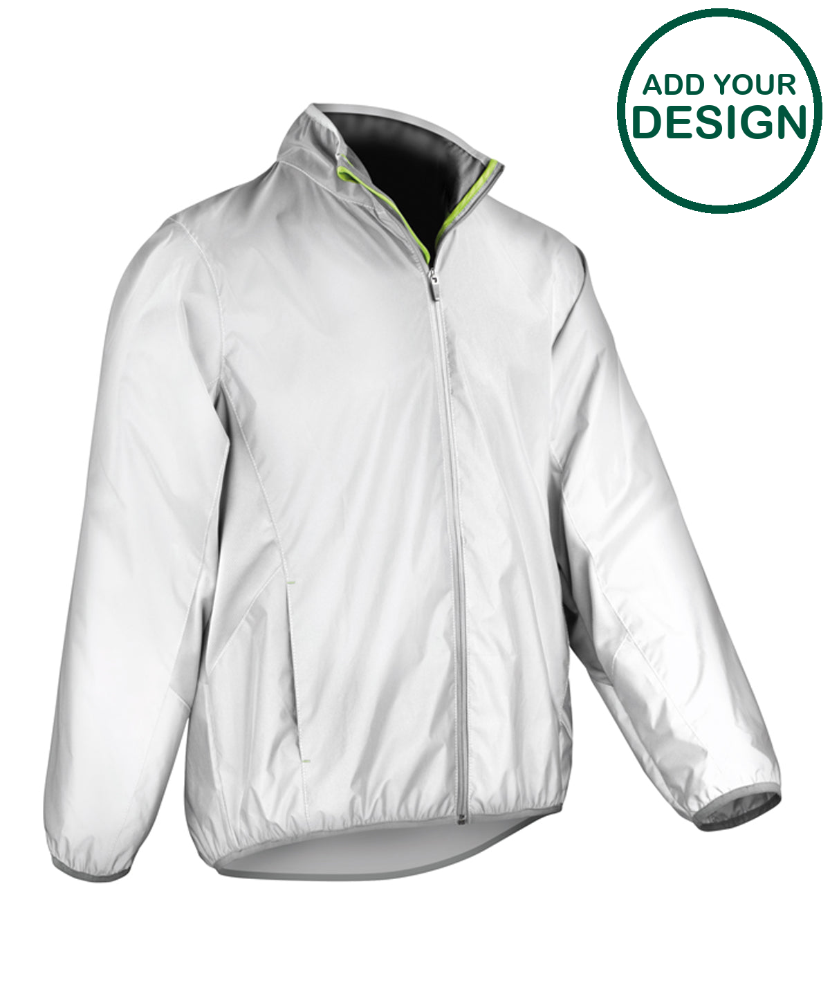 Luxe reflective hi-vis jacket