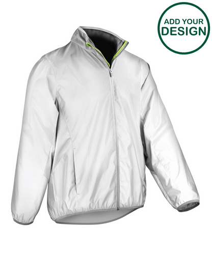 Luxe reflective hi-vis jacket