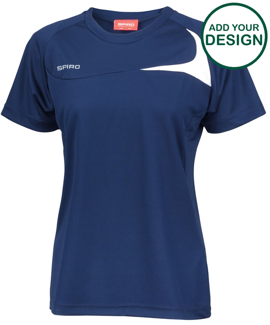 Women's Spiro dash training shirt