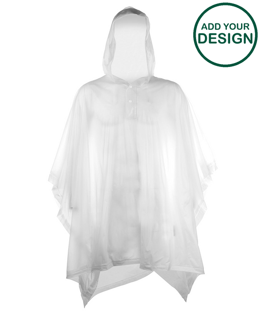 Kids plastic poncho
