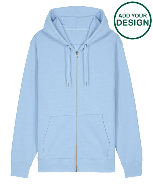 Unisex Cultivator 2.0 iconic zip-thru hoodie sweatshirt (STSU179)