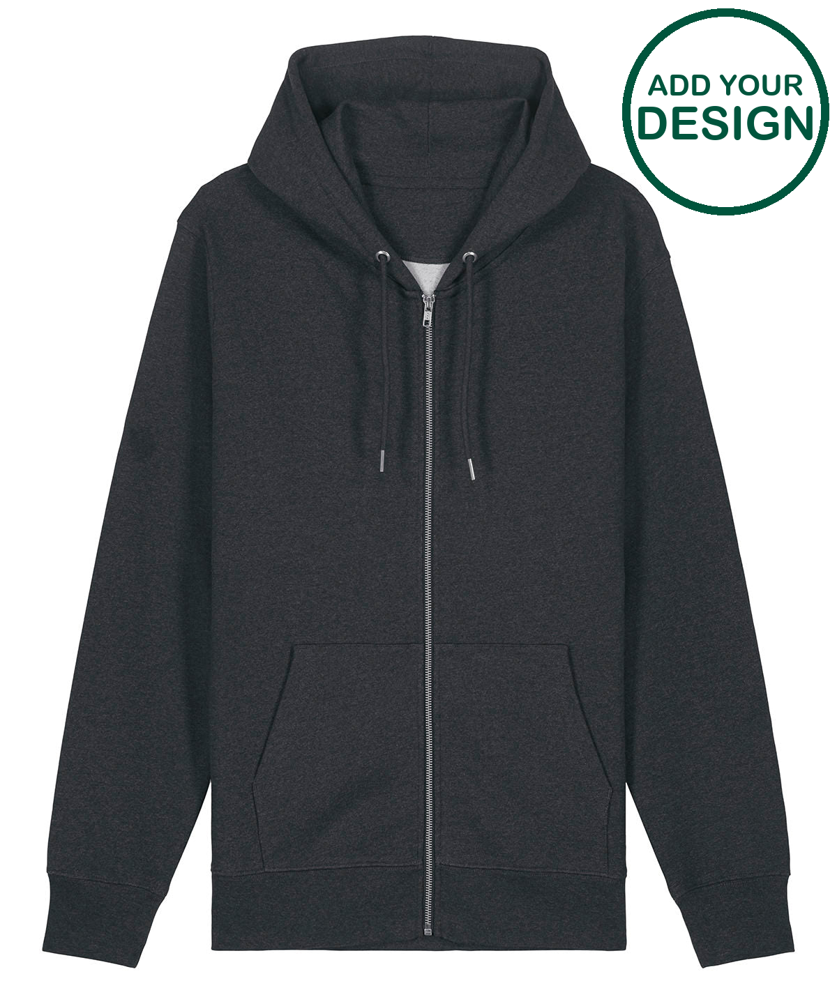 Unisex Cultivator 2.0 iconic zip-thru hoodie sweatshirt (STSU179)