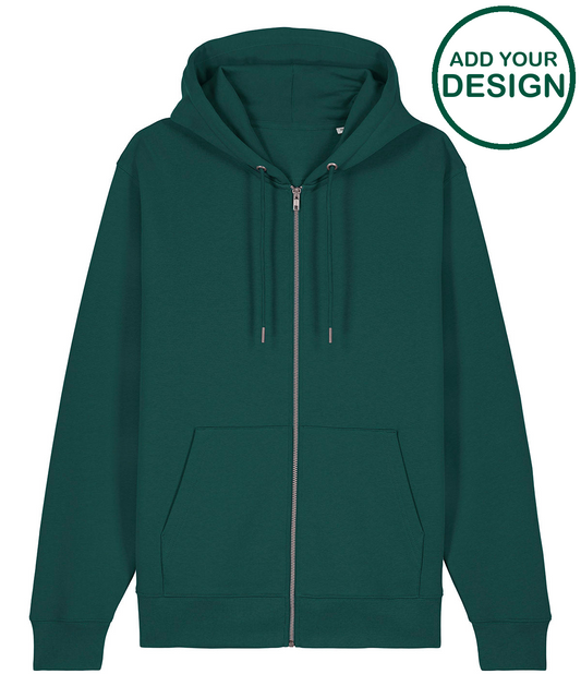 Unisex Cultivator 2.0 iconic zip-thru hoodie sweatshirt (STSU179)