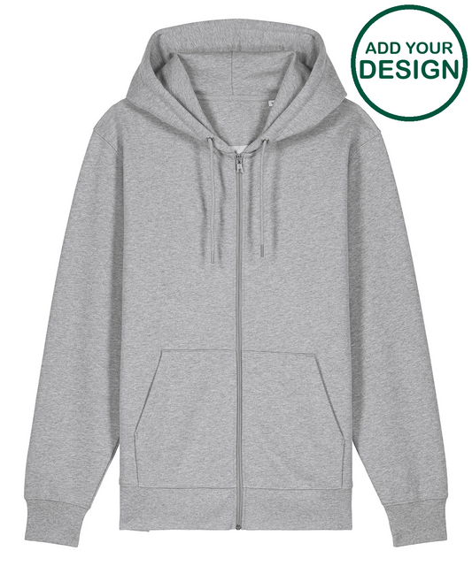 Unisex Cultivator 2.0 iconic zip-thru hoodie sweatshirt (STSU179)