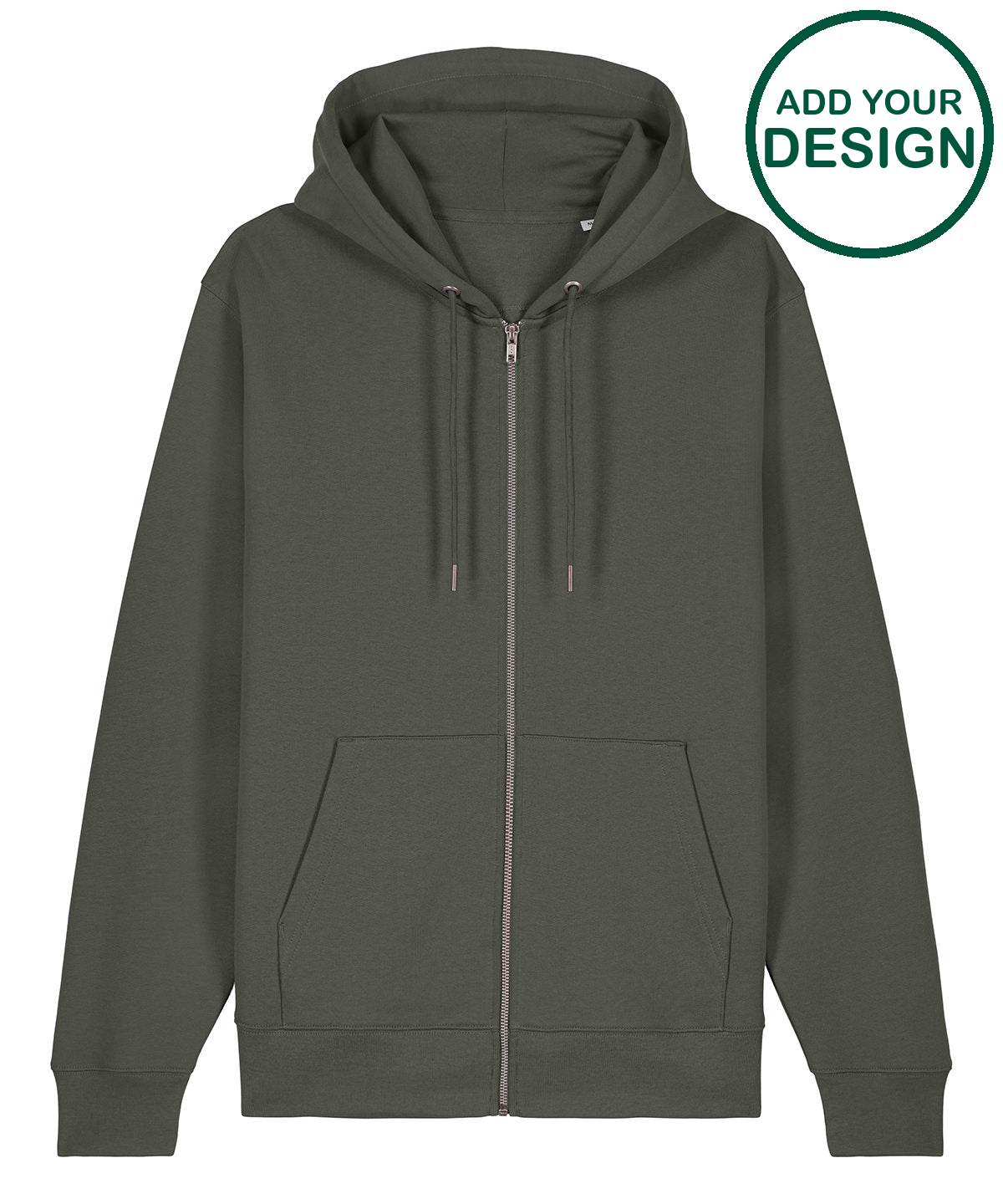 Unisex Cultivator 2.0 iconic zip-thru hoodie sweatshirt (STSU179)