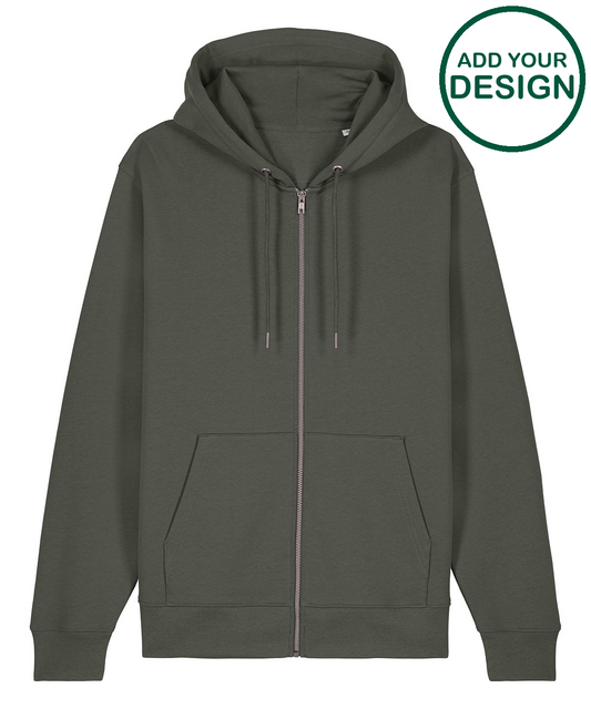 Unisex Cultivator 2.0 iconic zip-thru hoodie sweatshirt (STSU179)