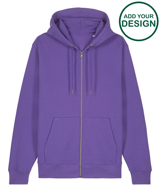 Unisex Cultivator 2.0 iconic zip-thru hoodie sweatshirt (STSU179)