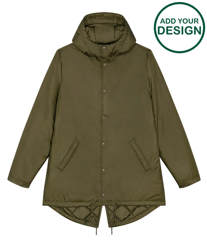 Unisex padded parka jacket (STJU841)