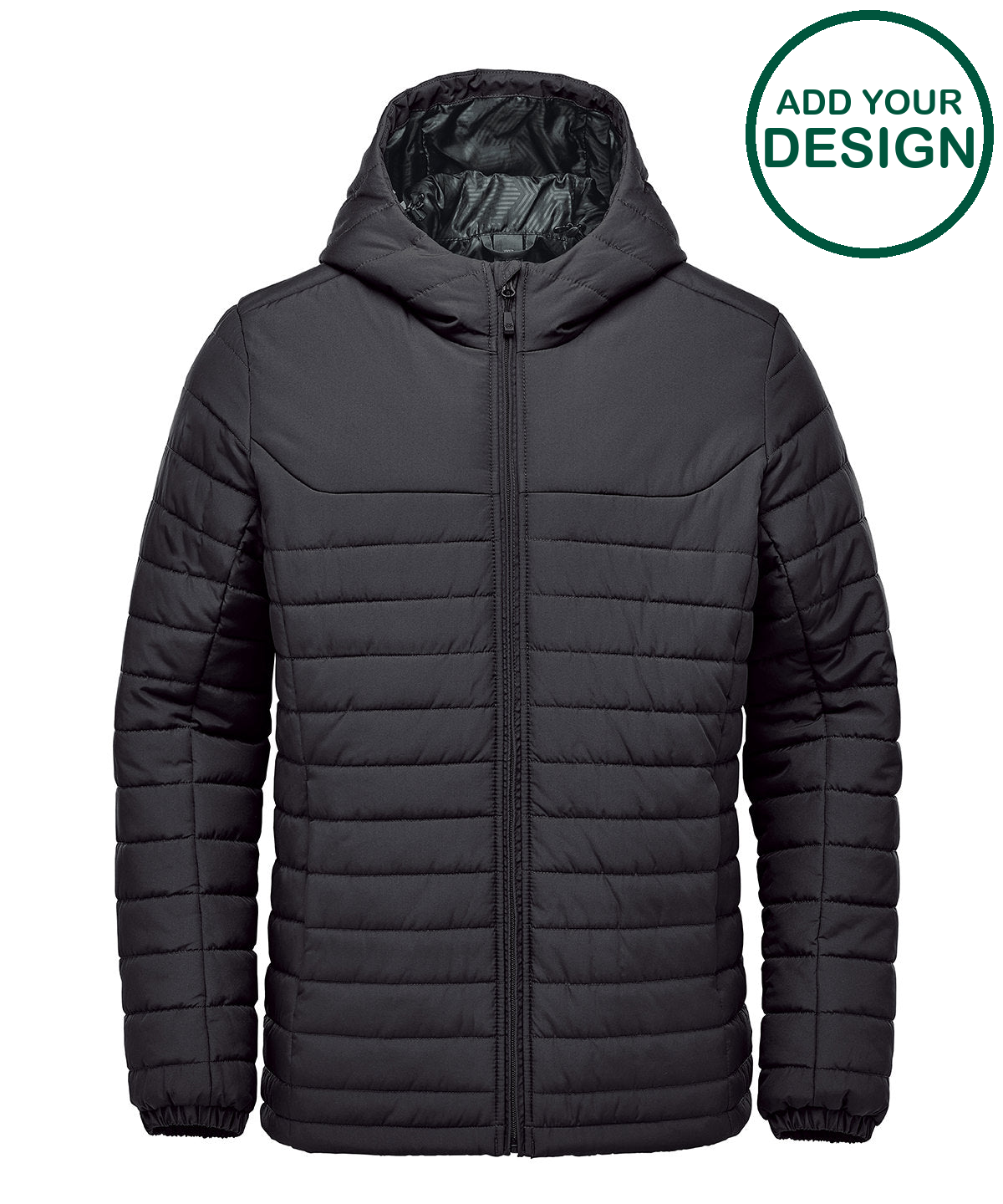Nautilus quilted hooded jacket