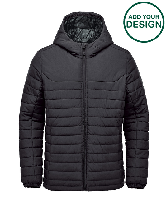 Nautilus quilted hooded jacket