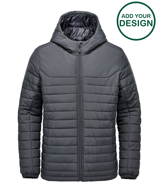 Nautilus quilted hooded jacket